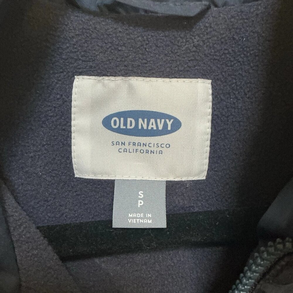 Gap Blue Puffer Jacket Women's Sz Small - Picture 3 of 4